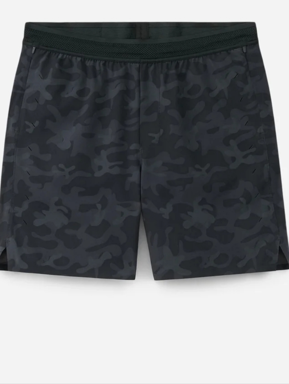 Ten Thousand The Session Short 7" XXL Camo Black Zip Pocket Running Performance